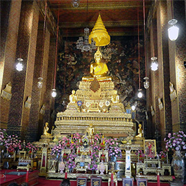 Buddha Altar im Wat Po Thailand